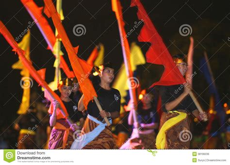 Javanese Cultural Performances Editorial Photo Image Of Night Crowd