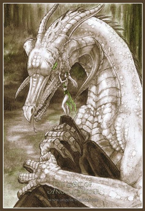 dragon whisperer by angela r sasser 11x16 in charcoal with digital accents personal work