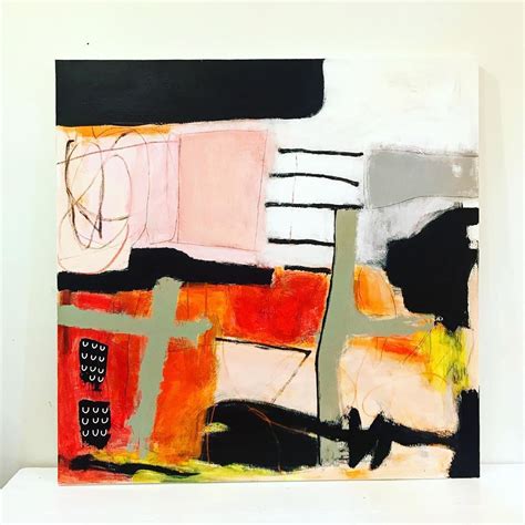 Kim Goldstein On Instagram Jacobs Ladder Abstract Painting On 36