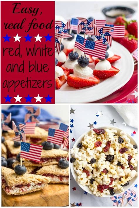 Easy Red White And Blue July Th Appetizers Recipe July Th