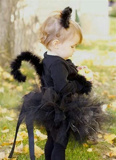 Cat Costume Diy Baby Girl Halloween Costumes Handmade Halloween