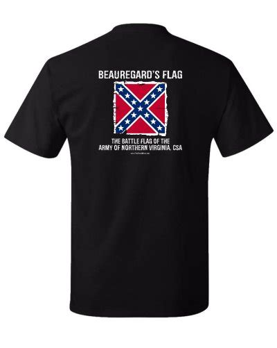 Distressed Army Of Northern Virginia Battle Flag T Shirt