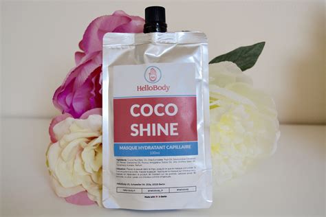 Hello Body Coco Shine Hair Mask Aurore Cherry