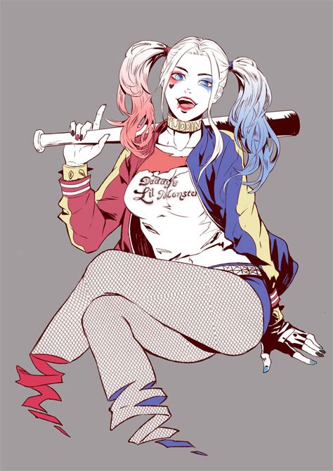 harley quinn (dc comics and 2 more) drawn by hermithessa | Danbooru