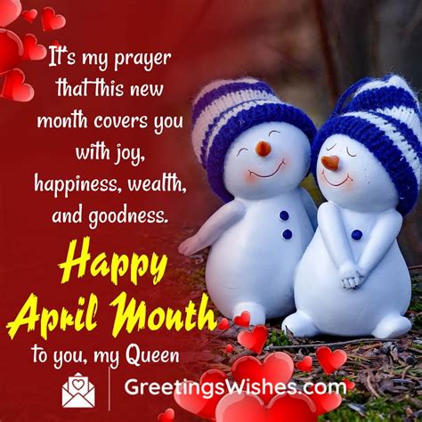 Happy April Month Wishes 01 April Greetings Wishes