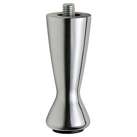 Furniture Foot In Polished Aluminum140mm 5 12 H By Hafele