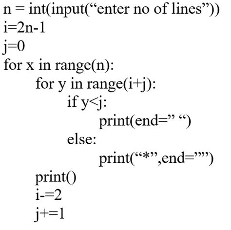 Pyramid Patterns In Python Coding Practice Learning Monkey