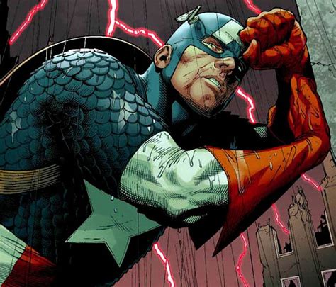Captain America By Steve Mcniven Captain America Comic Marvel Comics