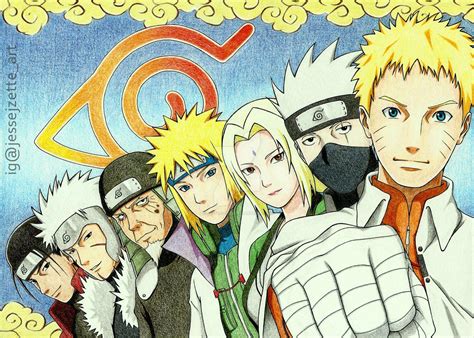 Naruto All Hokage Wallpapers Top Free Naruto All Hokage Backgrounds