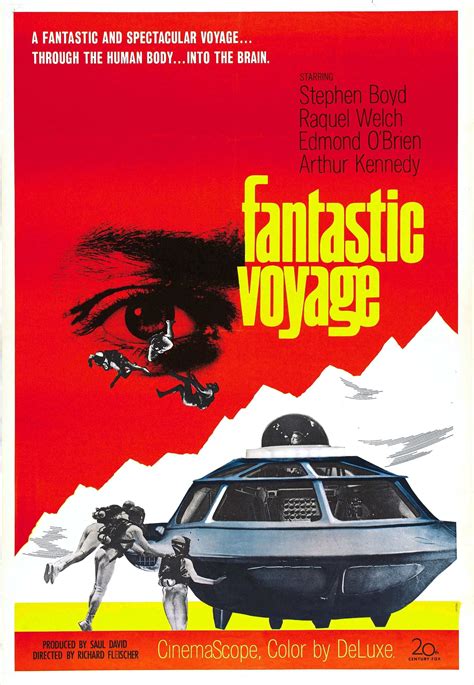 Le Voyage Fantastique Classic Sci Fi Movies Fantastic Voyage Movie Posters Vintage