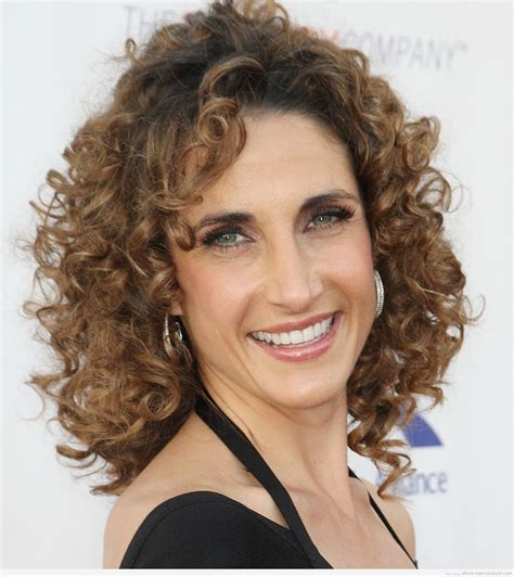 This is simple but elegant where you just need to create middle parted hairstyle with your natural curly hair. 10 Short hairstyles for women over 50 with curly hair than ...