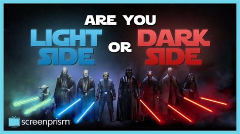 Star Wars Quiz Are You Light Side Or Dark Side Youtube