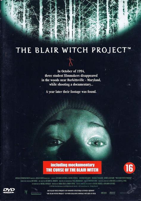 The Blair Witch Project Dvd Joshua Leonard Dvds