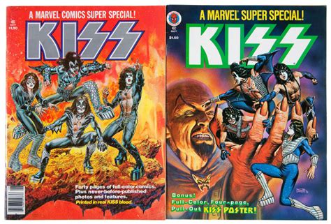 Kiss Comic Book Real Blood June 30 1977 Marvel Comics Launched A