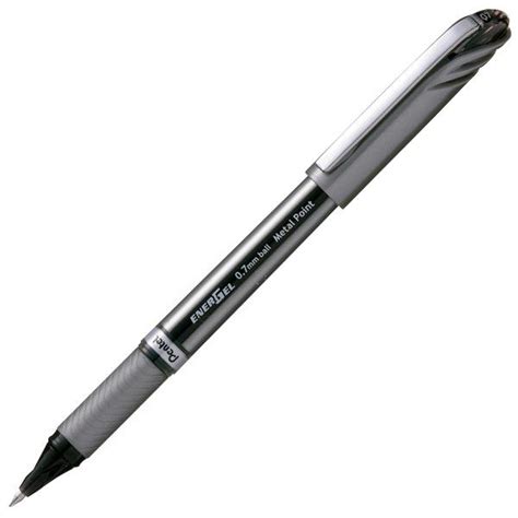 Pentel Energel Black Rollerball Gel Pen Medium Tip Officemax Nz