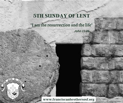 Osf Reflection 5th Sunday Of Lent