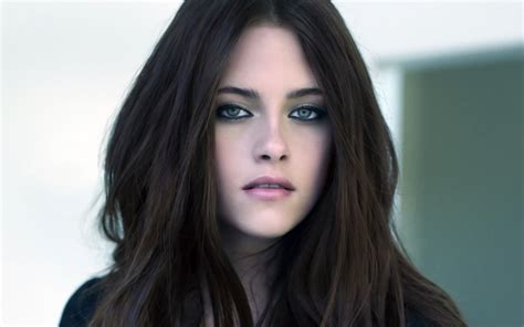 Stewart Adult Actresses Close Up Human Face Serious Kristen