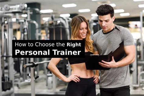 How To Choose The Right Personal Trainer Efitnesshelp