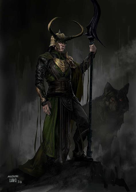 Artstation Loki For Thor Ragnarok Aleksi Briclot Marvel Concept