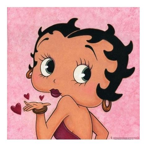 Betty Boop Blowing Kisses