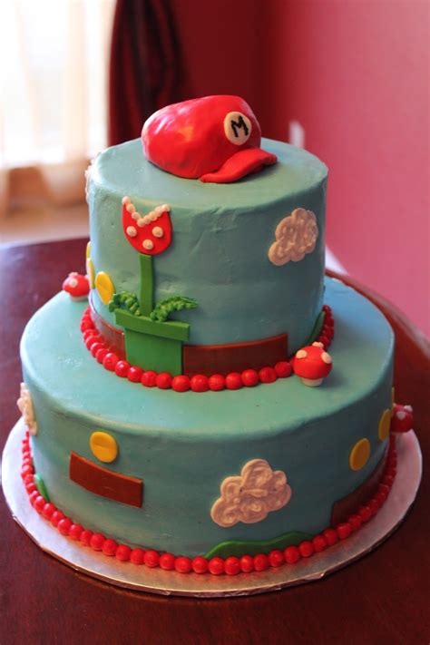 The star location never moves from its destined spot. A Blissful Bash: Mario Bros. brothers birthday cakes
