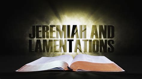 Jeremiah And Lamentations Spotlight On The Word Old Testament