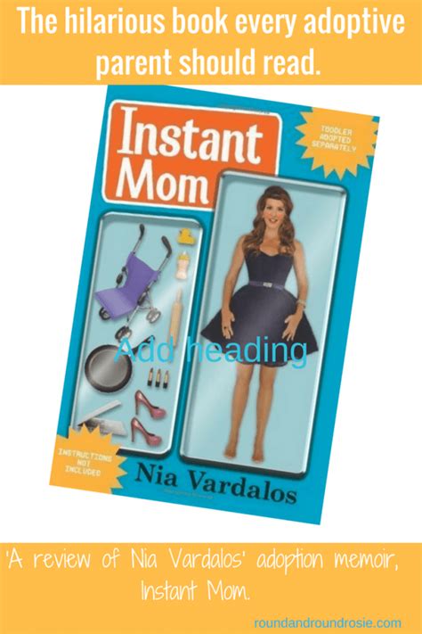 Instant Mom A Review Of Nia Vardalos Hilarious Book About Adoption