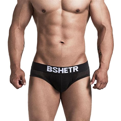 2018 Popular Bshetr Brand Mesh Briefs Underwear Men Soft Male Panties