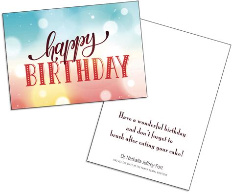 How To Build A Customer Loyalty With Business Birthday Cards Wilson