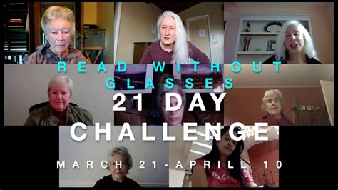 21 Day Challenge Read Without Glasses At Any Age School Of Better