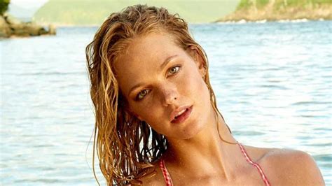 8 Incredible Photos Of Model Erin Heatherton In Body Paint Swimsuit