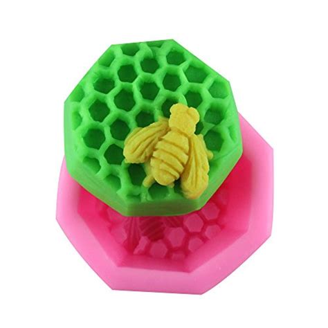 Buy Yunko Bee And Honeycomb Fondant Cake Silicone Soap Mold Chocolate Mold Cake Decoration Tool