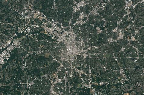 Nasa Satellite Captures Super Bowl Cities Atlanta Ga Flickr