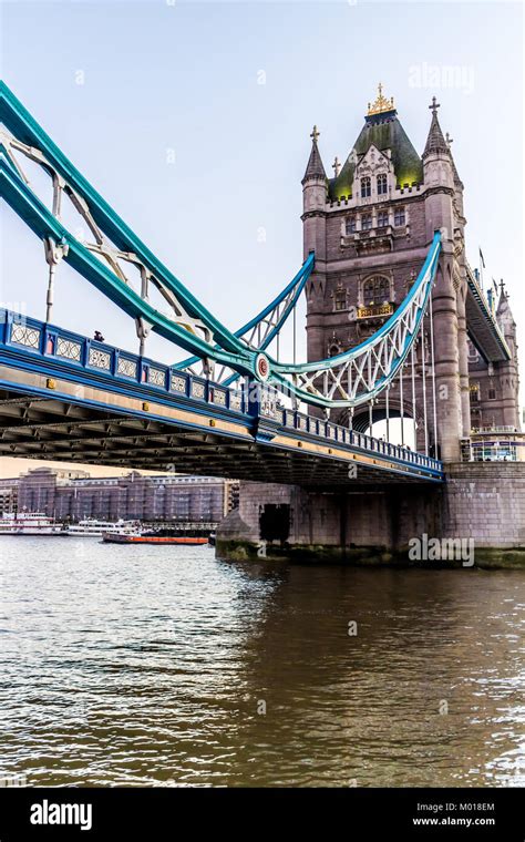 Tower Bridge River Thames London Stock Photo Alamy