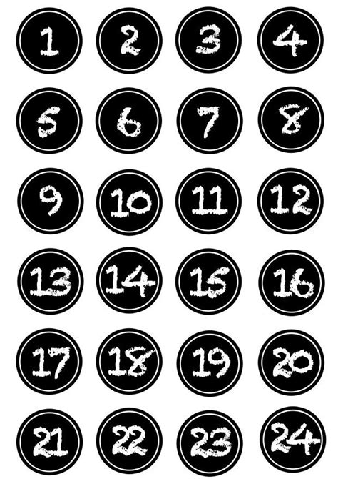 I wonder if maybe something shifted when i brought it to. Numbers | Printable advent calendar, Calendar numbers, Diy ...