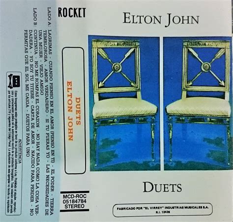 Elton John Duets Cassette Album Discogs