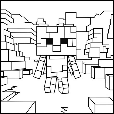 Minecraft Image Coloring Page Download Print Or Color Online For Free