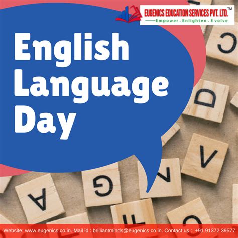 Today Marks English Language Day So Keep Calm And Love English Happy