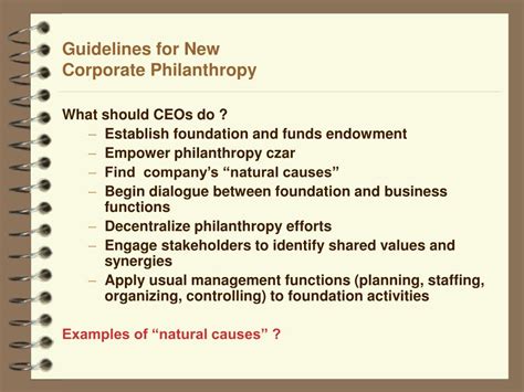 Ppt The New Corporate Philanthropy Powerpoint Presentation Free