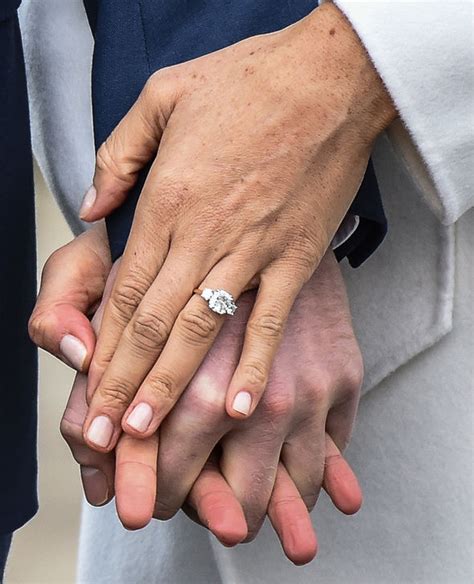 Meghan markle new design duchess of sussex engagement ring replica. Is Meghan Markle's engagement ring really cheaper than ...