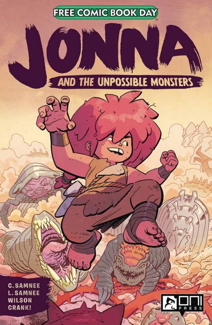 jonna and the unpossible monsters fcbd 2022 fresh comics