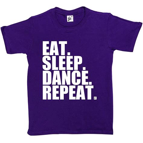 Tee Eat Sleep Dance Repeat T Shirt 3892 Pilihax