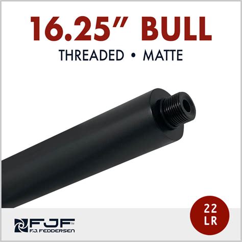 1022 Bull Rifle Barrel Threaded W Thread Protector 1625 22lr