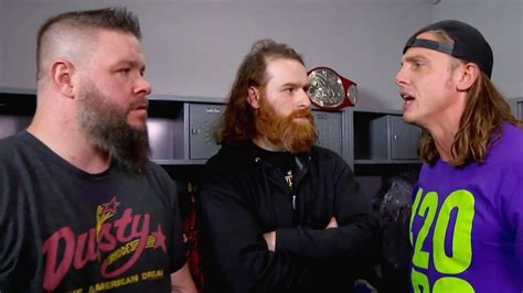 Sami Zayn Kevin Owens And Matt Riddle Discuss Strategy Raw Highlights