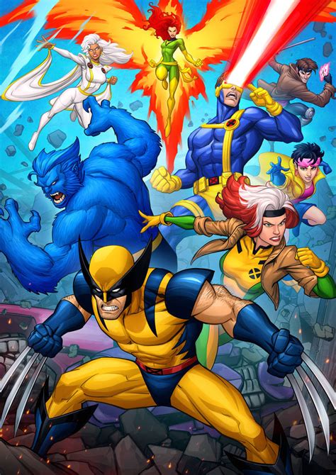 X Men 90s Animated Series By Patrickbrown On Deviantart