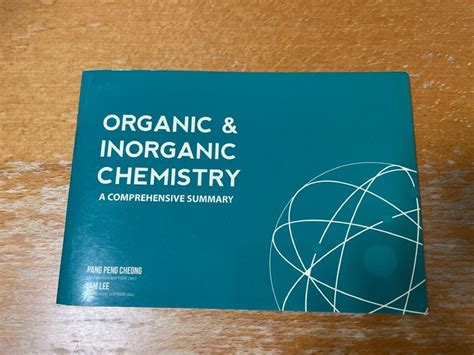 Organic And Inorganic Chemistry Physical Chemistry Comprehensive Guides