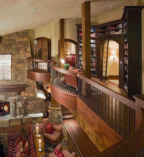 This area can also be perfect for children or guests. Second floor indoor balcony | My dream home, House design ...
