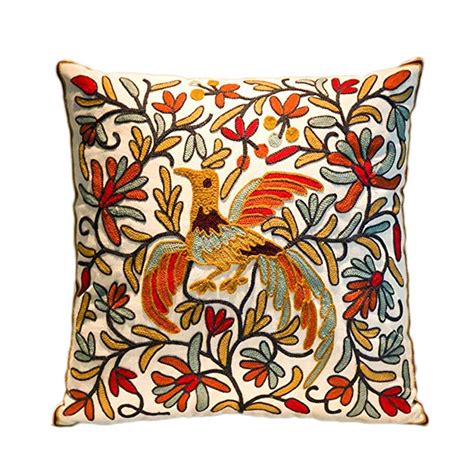 Embroidered Throw Pillows Free Embroidery Patterns