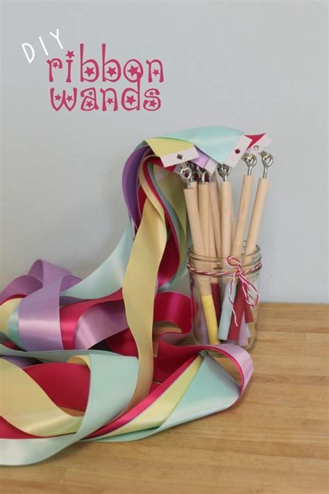 Ribbon wands are a delightful toy for all ages. DIY Ribbon Wands | Ballerina birthday parties, Gymnastics ...