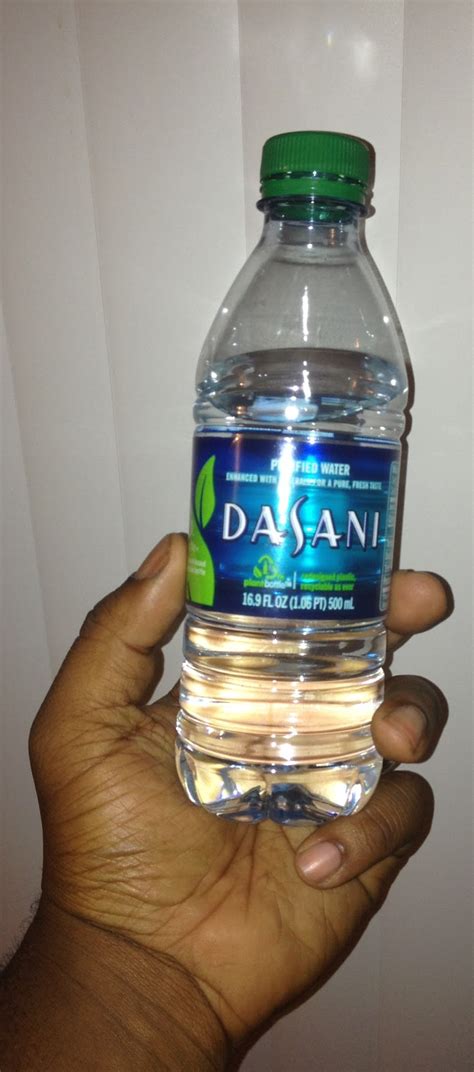 The “courtesy” Bottle Of Dasani Water Absolutewater4thewise